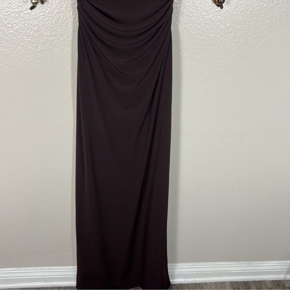 Lovers + Friends Mia Gown in Chocolate Brown - Picture 9 of 9